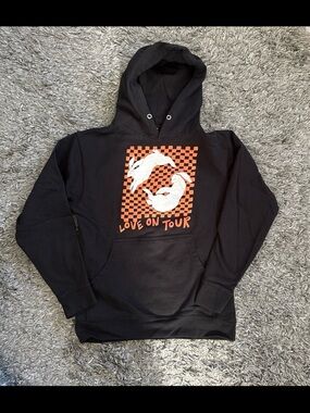 Harry Styles Black "Love On Tour" Graphic Hoodie Small